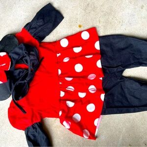 Disney Baby Minnie Red and White Costume